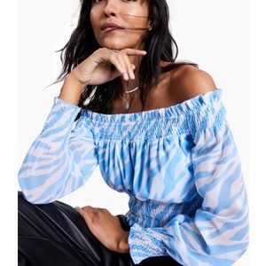 NWT BAR III off shoulder top